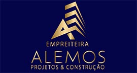 Logotipo Empreiteira ALEMOS